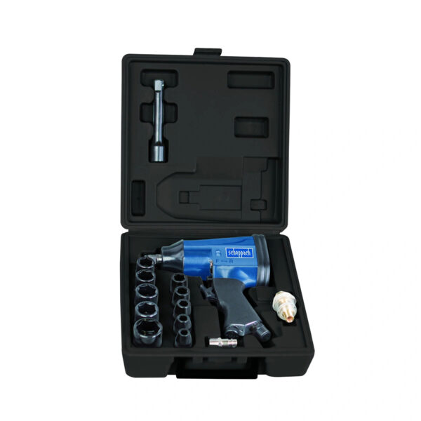 Pneumatski udarni odvijač Scheppach 7906100717 312Nm 1/2″ sa priborom