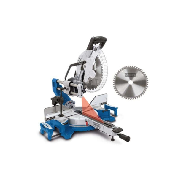 Električna potezno-nagibna pila - štucer Scheppach HM305SL 2000W 305mm