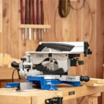 Električna potezno-nagibna pila - cirkular Scheppach HM100T 1800W 254mm