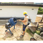 Električna mješalica-mješač za beton Scheppach MIX125 550W 125l