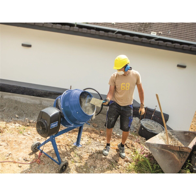 Električna mješalica-mješač za beton Scheppach MIX125 550W 125l