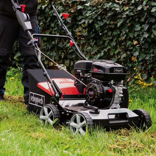 Benzinski prozračivač travnjaka - vertikuler Scheppach 5.5KS 40cm SC50 Vario