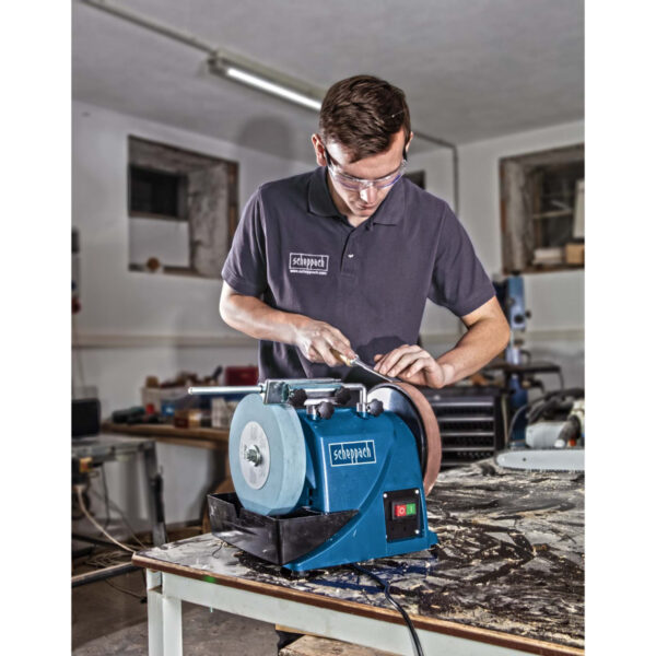 Električna stolna brusilica Scheppach TIGER 2000s 120W 200x40mm