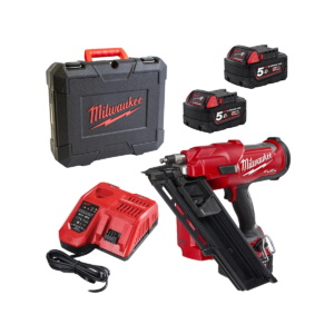 Aku pištolj za eksere - čavle Milwaukee M18 FFN-502C 4933471404 18V sa 2 baterije i punjačem u koferu