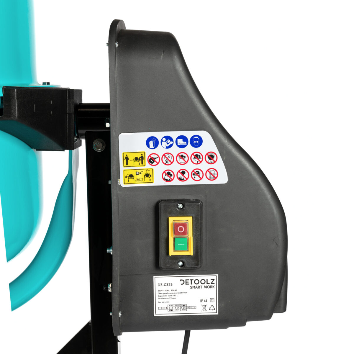 Električna mješalica - mješač za beton Detoolz DZ-C325 850W 140l