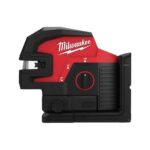 Laserski nivelir - križni Milwaukee M12 CLL4P-301C 4933479203 sa baterijom i punjačem u koferu