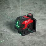 Laserski nivelir - križni Milwaukee M12 CLL4P-301C 4933479203 sa baterijom i punjačem u koferu