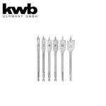 Set pljosnatih burgija-borera za bušilice za drvo KWB 6-djelni 10-25mm 49512490
