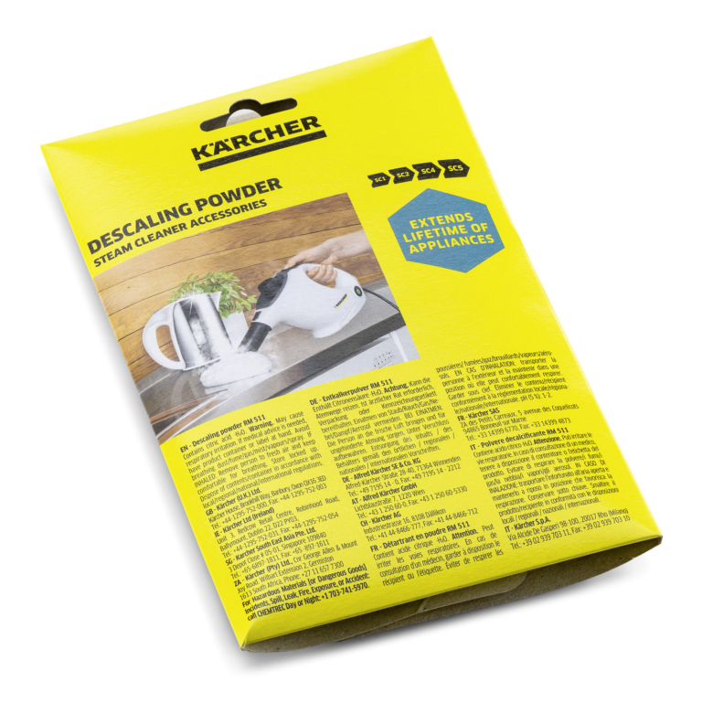 Puder za uklanjanje kamenca za paročistače KARCHER RM 511 6.296-193.0 6x17g