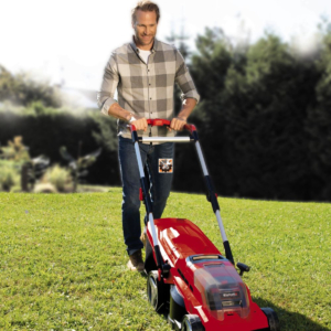 Gurajuća aku kosilica – kosačica GE-CM 36/37 Li Einhell sa dvije baterije 3.0Ah i punjačem 3413170