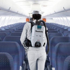 Aku usisivač za suho usisavanje - leđni Makita VC008GZ 40V