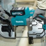 Aku tračna pila Makita PB002GZ 40V 127mm