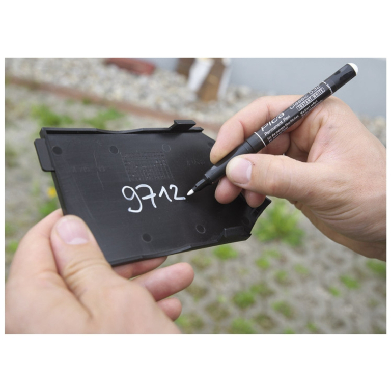 Marker permanent Pica okrugli bijeli 1-2mm 532/52