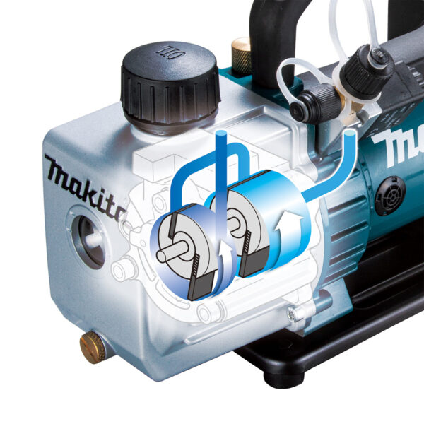 Aku vakuum pumpa Makita DVP181ZK 18V 3Pa u koferu