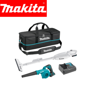 Aku set - puhač-duvač lišća i aku usisivač za suho usisavanje Makita CLX245SAX1 12V sa baterijom 2.0Ah i punjačem