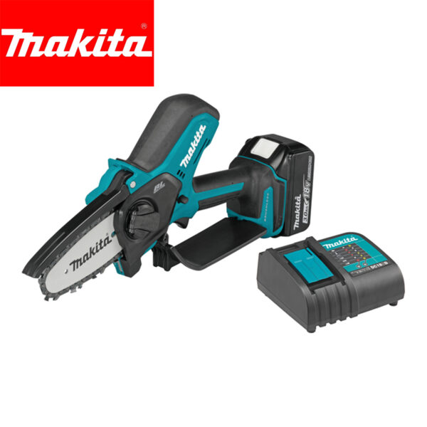 Aku pila - motorka za drvo za orezivanje Makita DUC101SF 18V 10cm sa baterijom 3.0Ah i punjačem