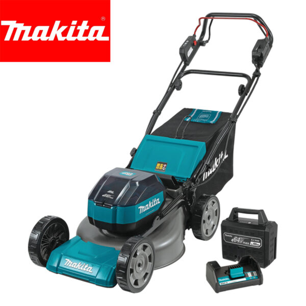 Gurajuća aku kosilica-kosačica Makita LM003JB101 64V 48cm 3700m2 sa baterijom 10.0Ah i punjačem