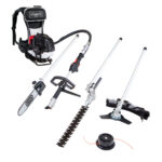 Benzinski višenamjenski-multifunkcijski leđni trimer Scheppach 1.8KS MFH5300-4BP