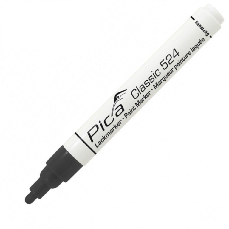 Marker industrijski permanent Pica crni 2-4mm 524/46