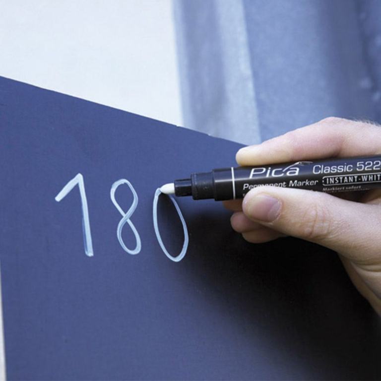 Marker permanent Pica okrugli bijeli 1-4mm 522/52