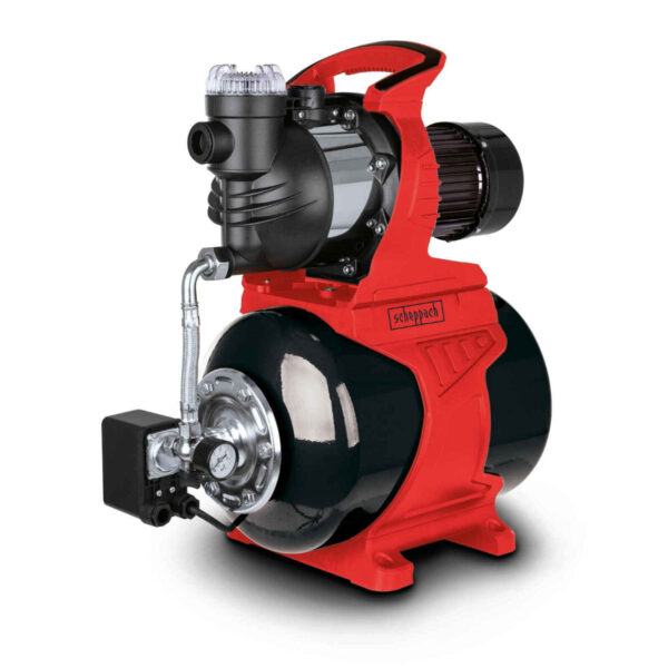 Električna pumpa za čistu vodu hidrofor – hidropak Scheppach 1300W HWW1400
