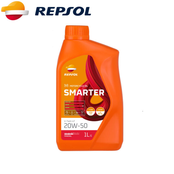 Motorno ulje - ulje za motore Repsol Smarter V-Twin 4T 20W50 RPP2066THC 1l