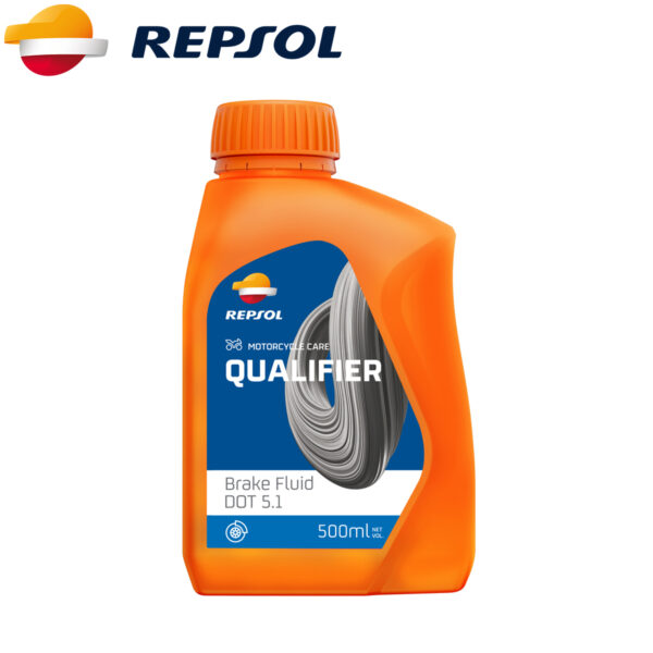 Ulje-tečnost za kočnice - kočiona tečnost Repsol Qualifier Brake Fluid DOT 5.1 RPP9002BID 500ml
