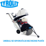 Benzinski rezač - sjekač asfalta - betona Tyrolit FSG 513 sa Honda motorom 11.0KS 500mm