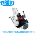 Benzinski rezač - sjekač asfalta - betona Tyrolit FSG 620 sa Honda motorom 18.0KS 600mm