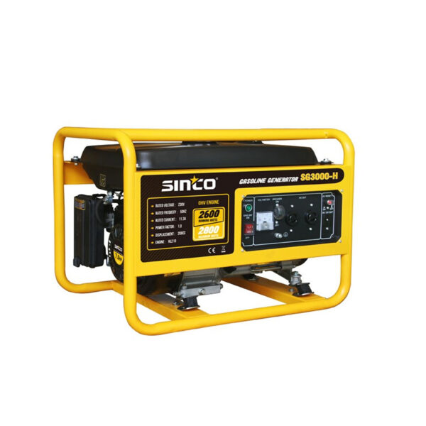 Benzinski agregat SINCO SG3000-H 3.0 kW 230V