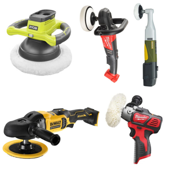 Aku brusilice za poliranje - polirke