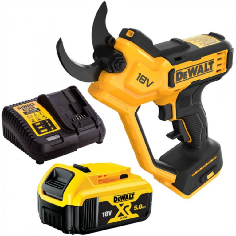 Aku škare-makaze za orezivanje - voćarske DeWalt DCMPP568P1 18V sa baterijom 5.0Ah i punjačem
