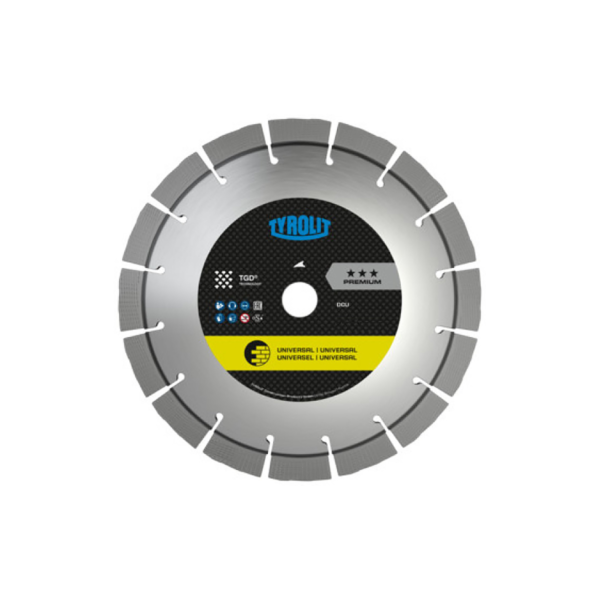 Dijamantska rezna ploča za brusilice univerzalna Tyrolit P DCU 34462049 350 x 3.2 x 25.4