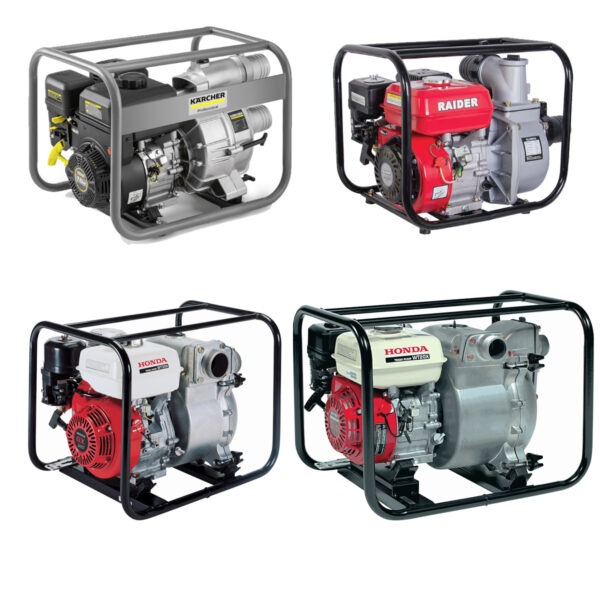 Benzinske motorne muljne pumpe za prljavu - muljnu vodu