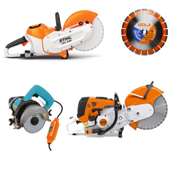 Rezači - sjekači asfalta - betona