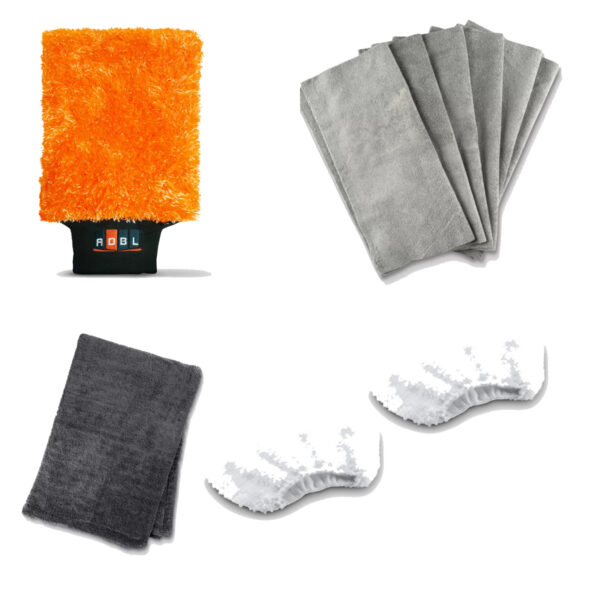 Krpe i rukavice od mikrofibera za pranje