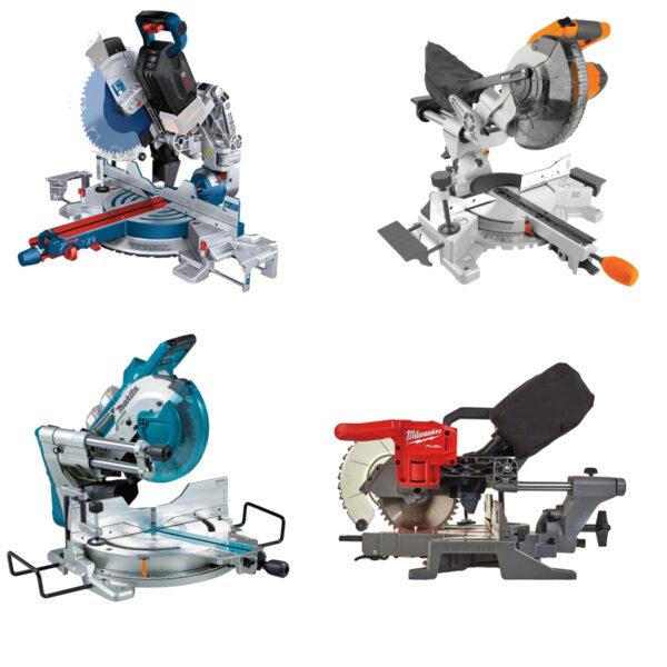 Aku potezno-nagibne pile - štuceri