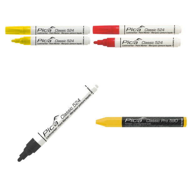 Građevinski markeri, olovke i patroni-punjenje