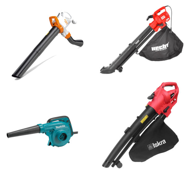 Električni puhači-duvači - usisivači lišća