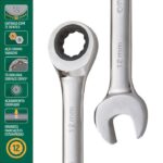 Set viljuškasto-okastih ključeva sa račnom-gedorom SATA ST09040-02 12-dijelni