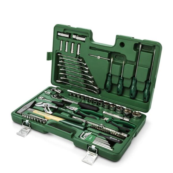 Set nasadnih ključeva i set alata SATA ST09403 1/4" i 1/2" 80-dijelni