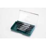 Set izvlakača polomljenih vijaka-šarafa SATA ST09704SJ 5-dijelni