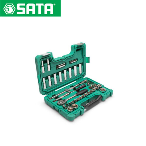 Set nasadnih ključeva SATA ST09007SJ 60-dijelni 1/2"