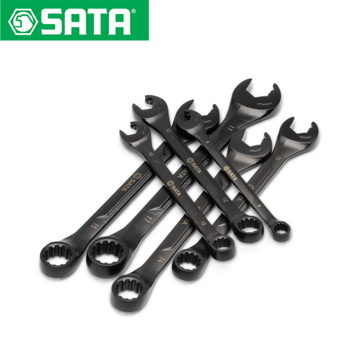 Set viljuškasto-okastih ključeva 8-17mm SATA ST47530 Set viljuškasto-okastih ključeva SATA ST47530 8-17mm 7-dijelni