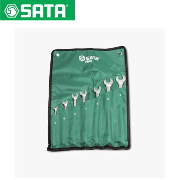 Set viljuškasto-okastih ključeva SATA ST08017 8-19mm 7-dijelni