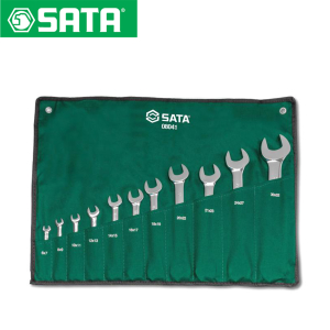 Set viljuškasto-okastih ključeva SATA ST08041 10-32mm 11-dijelni