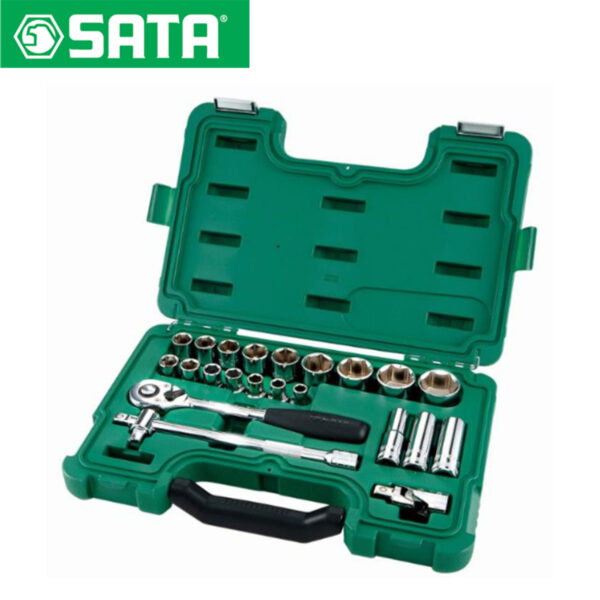 Set nasadnih ključeva SATA ST09005SJ 1/2" 10-34mm 23-dijelni