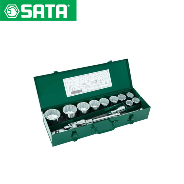 Set nasadnih ključeva SATA ST09015SJ 3/4" 12-K 30-60mm 15-dijelni