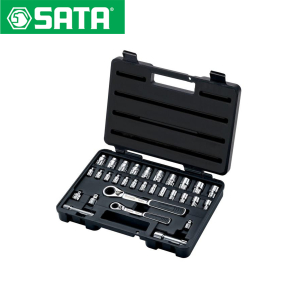 Set nasadnih ključeva SATA ST09132SJ 1/4" i 3/8" 30-dijelni