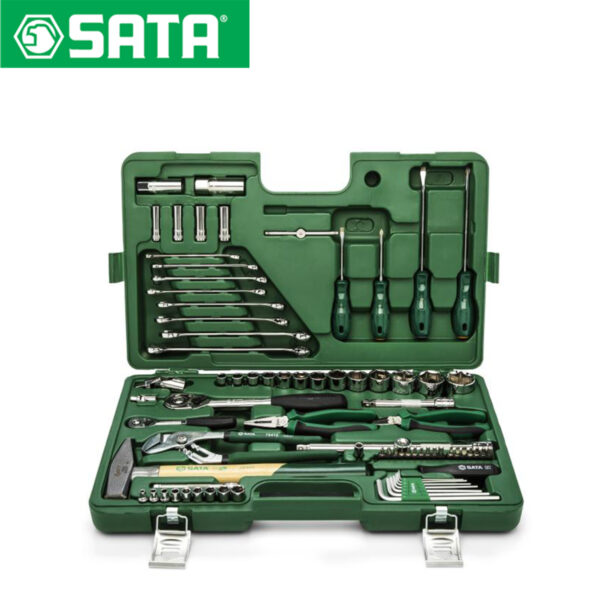 Set nasadnih ključeva i set alata SATA ST09403 1/4" i 1/2" 80-dijelni